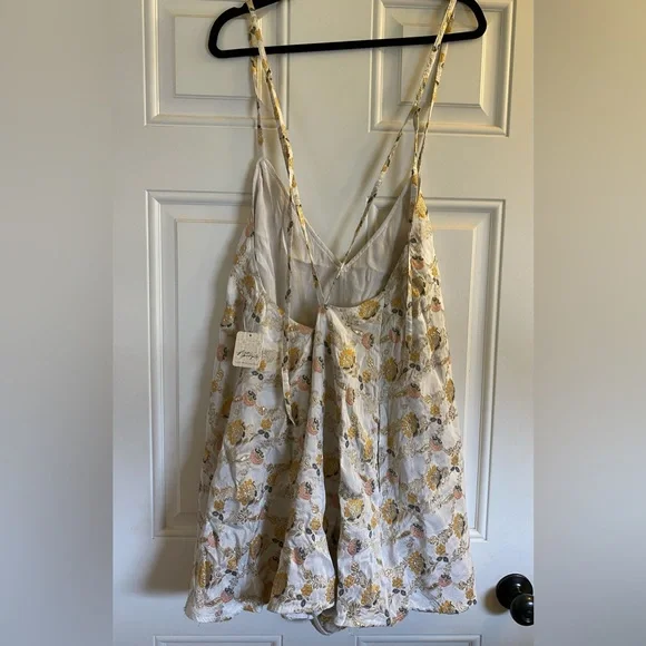 Free People Chiara Printed Jacquard Romper - Picture 7 of 13